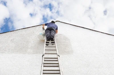 Peinture extérieure à Bracon — façades et ravalement